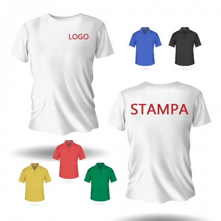 100 T-Shirt MC Stampa F/R